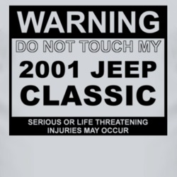 Warning Do Not Touch My 2001 Classic Funny Car T Shirt