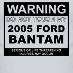 Warning Do Not Touch My 2005 Bantam Funny Car T Shirt