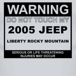 Warning Do Not Touch My 2005 Liberty Rocky Mountain Funny Car T Shirt