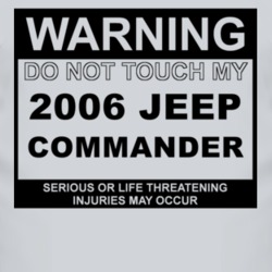 Warning Do Not Touch My 2006 Commander Funny Car T Shirt