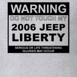 Warning Do Not Touch My 2006 Liberty Funny Car T Shirt