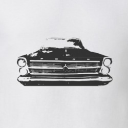 1966  FAIRLANE Grill Black Graphic T Shirt