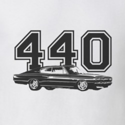 1967 DODGE CHARGER Side Black Graphic Engine Size T Shirt