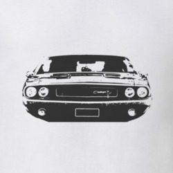 1970 DODGE CHALLENGER Grill Black Graphic T Shirt