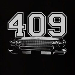 1963 CHEVY IMPALA SS Grill White Graphic Engine Size T Shirt