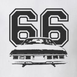 1967 CHEVY CAPRICE Rear Black Graphic Year T Shirt