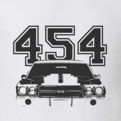 1970 CHEVROLET EL CAMINO SS Grill Black Graphic Engine Size T Shirt