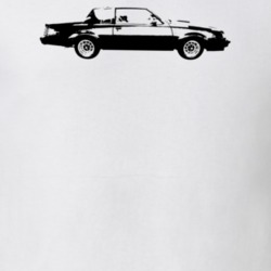 1986 Grand National Side View Light Color T Shirt