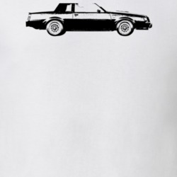 1985 Grand National Side View Light Color T Shirt