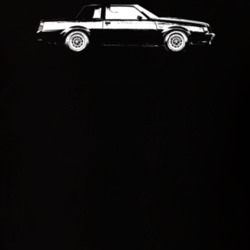 1985 Grand National Side View Dark Color T Shirt