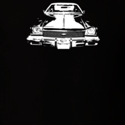 1973 Chevelle Grill View Dark Color T Shirt