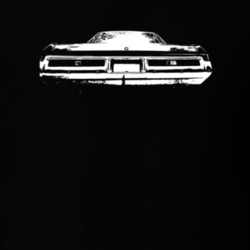 1972 Belair Rear View Dark Color T Shirt