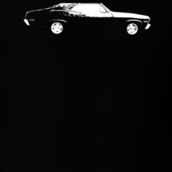 1972 Belair Side View Dark Color T Shirt