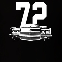 1972 Belair Grill View With Year Dark Color T Shirt