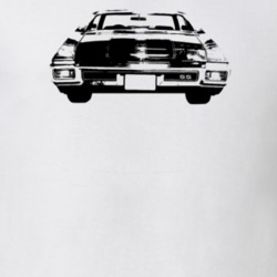 1971 Chevelle Rear View Light Color T Shirt