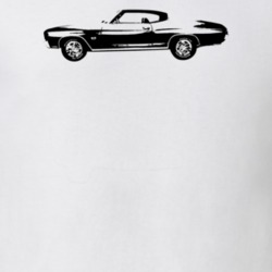 1971 Chevelle Side View Light Color T Shirt