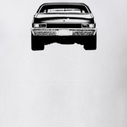1971 Nova Rear View Light Color T Shirt