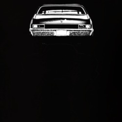 1971 Nova Rear View Dark Color T Shirt