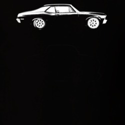 1971 Nova Side View Dark Color T Shirt