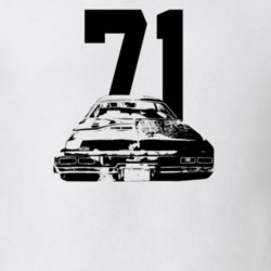 1971 Biscayne Rear View With Year Light Color T Shirt