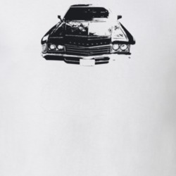 1971 Biscayne Grill View Light Color T Shirt