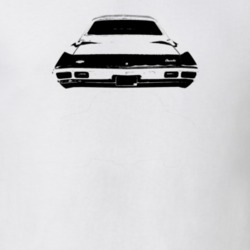 1969 Biscayne Rear View Light Color T Shirt