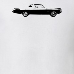 1969 Biscayne Side View Light Color T Shirt