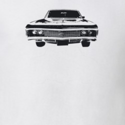 1969 Biscayne Grill View Light Color T Shirt