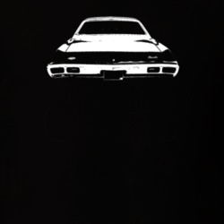 1969 Biscayne Rear View Dark Color T Shirt