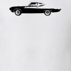 1969 Skylark Side View Light Color T Shirt