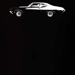 1969 Skylark Side View Dark Color T Shirt