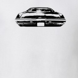 1968 Skylark Rear View Light Color T Shirt