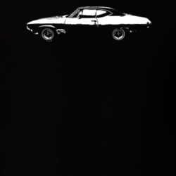 1968 Skylark Side View Dark Color T Shirt