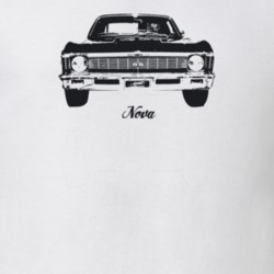 1969 Nova Grill View With Model Light Color T Shirt