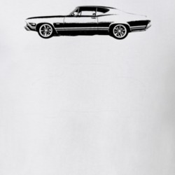 1968 Chevelle Side View Light Color T Shirt