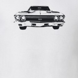 1968 Chevelle Grill View With Light Color T Shirt