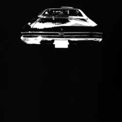 1968 Chevelle Rear View Dark Color T Shirt