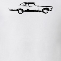 1968 Belair Side View Light Color T Shirt