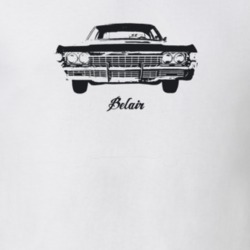 1968 Belair Grill View With Model Light Color T Shirt