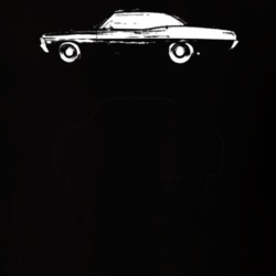 1967 Belair Side View Dark Color T Shirt