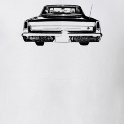 1966 Nova Rear View Light Color T Shirt