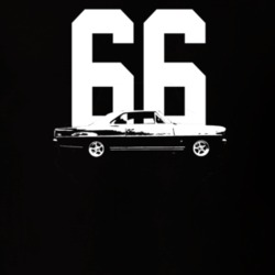 1966 Nova Side View With Year Dark Color T Shirt