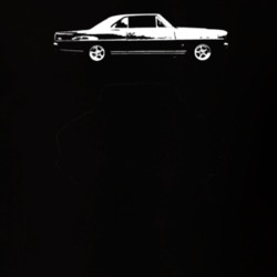 1966 Nova Side View Color T Shirt