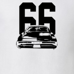 1966 Reviera Rear View With Year Light Color T Shirt