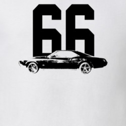 1966 Reviera Side View With Year Light Color T Shirt