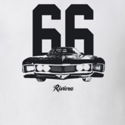 1966 Reviera Grill View With Year And Model Light Color T Shirt