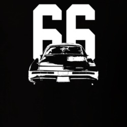 1966 Reviera Rear View With Year Dark Color T Shirt