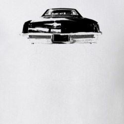 1965 Reviera Rear View Light Color T Shirt