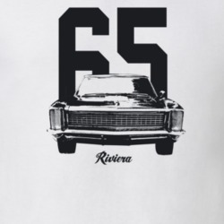 1965 Reviera Grill View With Year And Model Light Color T Shirt