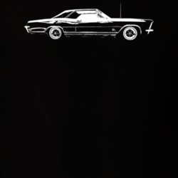 1965 Reviera Side View Dark Color T Shirt